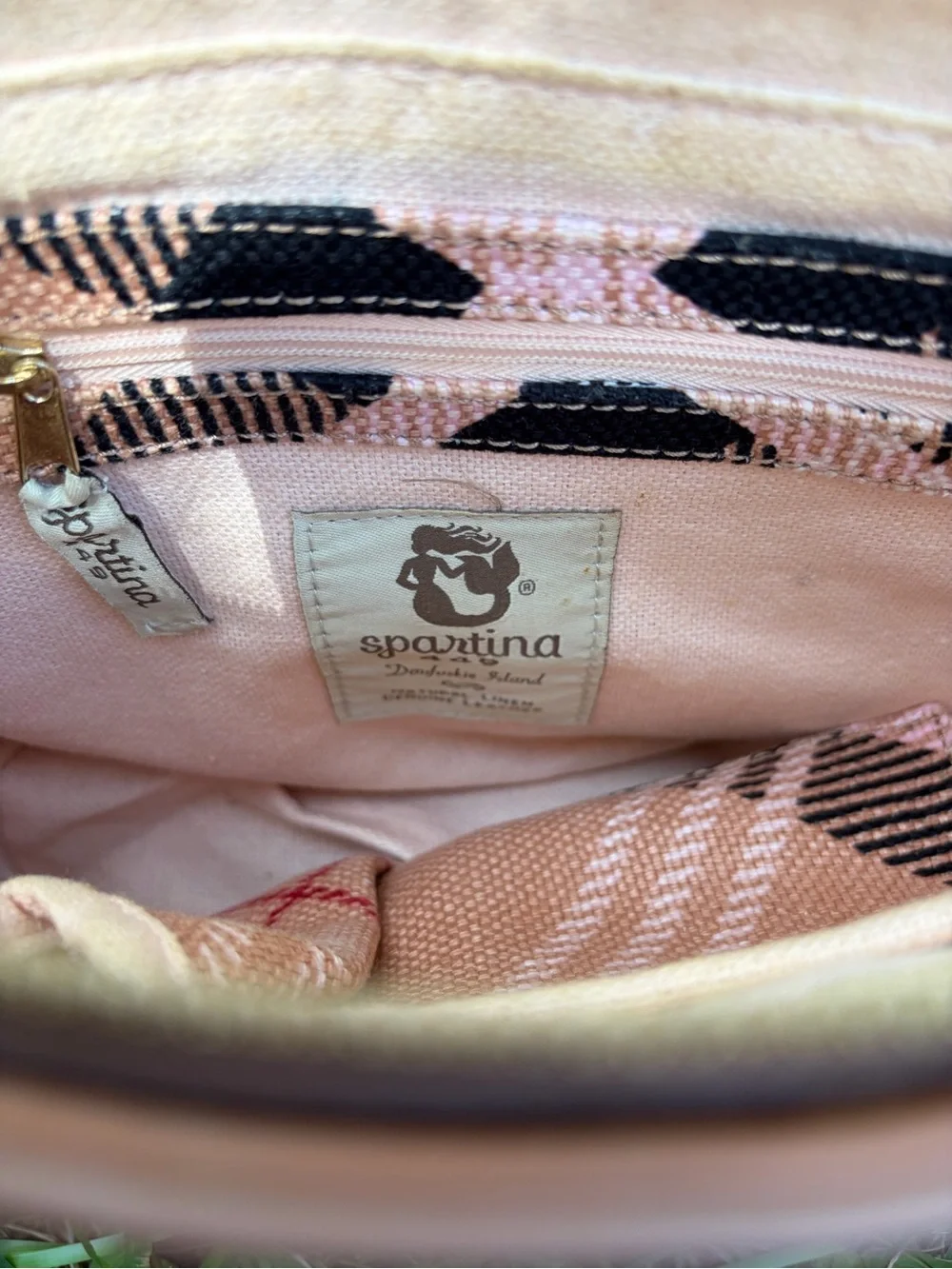 Spartina 449 Daufuskie Nova Plaid Check Shoulder Bag